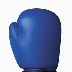 Vente en gros Logo personnalisé Gants de boxe en cuir de vachette avec poignet lacé Gants d'entraînement pour arts martiaux - Product Image 5