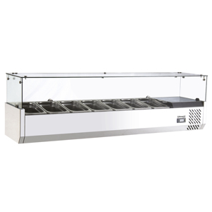 Congeladores y Refrigeradores de Exhibición para Ensaladas GN 1/4 - Product Image 1