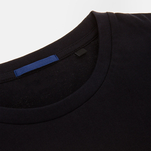 เสื้อยืดผู้ชายสีดำแห้งเร็วสีพื้นใส่ลำลอง - Product Image 6