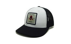 Sombrero de camionero de malla de algodón no estructurado con parche tejido de diseño personalizado de 6 paneles, gorra de playa informal energética de moda Hip Hop para ciclismo hecha - Product Image 3