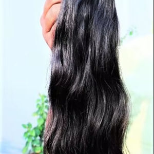 Extensiones de cabello humano virgen Remy indio sin procesar directo de la India Paquetes de cabello ondulado natural sin procesar Tejido de cabello de trama única - Product Image 1