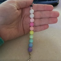 Perle de dilatation pour l'accouchement, dilatation cervicale, outil d'examen du col de l'utérus, outil d'enseignement, badge d'infirmière obstétricale, porte-clés de sage-femme