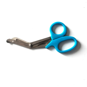 ด้ามจับพลาสติกสีเหลืองและสีเขียวสแตนเลสยูทิลิตี้แหล่งจ่ายไฟแบบแมนนวลสำหรับพยาบาลและการตัดผ้าพันแผล - Product Image 4