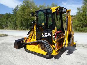 Minicargadora frontal de retroexcavadora JCB 1CX usada de primera calidad con componente de motor central - Product Image 2
