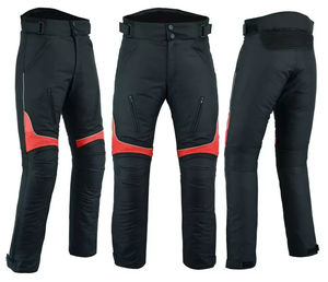 Vente en gros Pantalon de moto en cuir respirant pour hommes Pantalon de moto de course coupe-vent avec caractéristiques de protection - Product Image 6