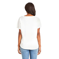 Kaus Dolman Ideal wanita 1560 kaos Premium wanita Dolman Fashion 60/40 campuran poliester Dolman berpori