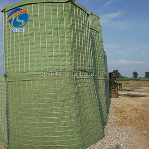 Tùy chỉnh gấp hàng rào phòng thủ mạ kẽm nổ giữ lại tường Hàn hàng rào Pháo Đài cho hàng rào phòng thủ lũ - Product Image 2