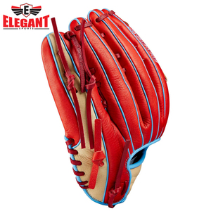 Color rojo Nueva llegada Haga su propia tarifa de fábrica Producto de calidad premium Ropa deportiva Guantes de béisbol - Product Image 5