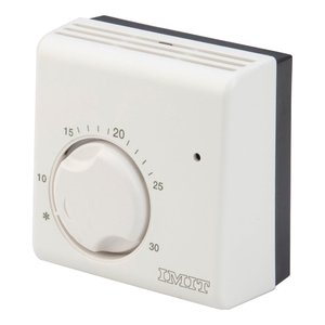 Thermostat mécanique IMIT blanc PP1461 Ta5 a (12x13cm) pour système de climatisation domestique Poly Pool - Product Image 1