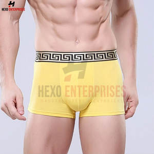 Pakistan Manufacturing Men's Underwear <b>Customized</b> Logo Cotton Briefs <b>Boxer</b> Shorts Different Colors Low-Rise Printed Breathable - Product Image 3