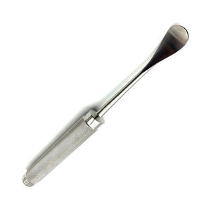 Best Wide Blade Curved Stainless Steel top Handle Surgical Sharp Lumber Cobb Spinal <b>Elevator</b> 11'' Curved 25mm - Product Image 1