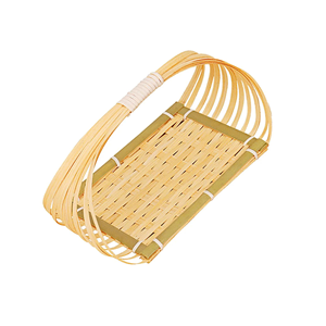 Plateau de service en bambou durable pour une utilisation quotidienne en cuisine - Product Image 1