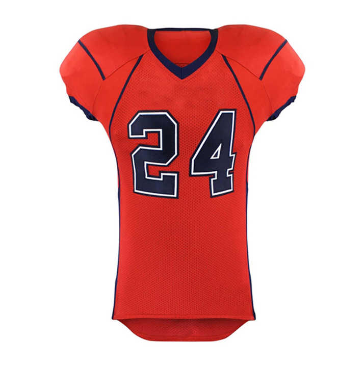 Wholesale High Quality Custom Made Unisex Polyester American Football Uniforms