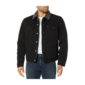 Mosaic Impex, nuevo diseño, abrigos vaqueros para hombre, chaqueta vaquera con bolsillo y botones para hombre, Otoño, vaquero, invierno, prendas de vestir de marca de gran tamaño - Product Image 2