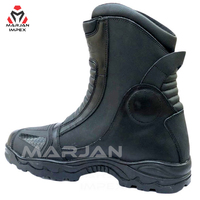 Botas Impermeables para Motociclismo y Aventura, para Hombre y Mujer, Parte Superior de PU, Suela de Goma Antideslizante y Duradera, Media Caña, para Motociclistas, Verano e Invierno