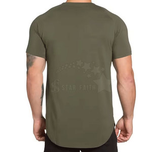 Camiseta de gimnasio Premium para hombre, ropa deportiva de secado rápido que absorbe la humedad, ropa de entrenamiento de manga corta ajustada para correr - Product Image 2