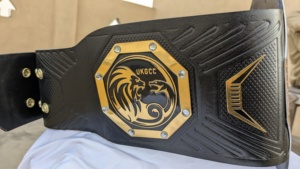 Ventas al por mayor Oem/Odm Custom 6MM Cuero Lucha Boxeo Legacy Aleación de zinc Campeonato Cinturón de peso pesado - Product Image 3