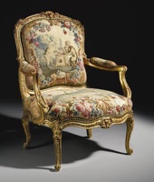 Fauteuils de salon de luxe de style baroque vintage, construction en teck, pour la maison, le salon - taille et couleur personnalisables