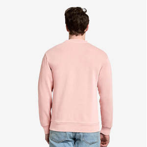 Sudadera Clásica Estándar Colorida de Algodón Orgánico con Cuello Redondo, Sudadera de Forro Polar para Invierno, Sudadera Holgada Informal con Hombros Caídos - Product Image 3