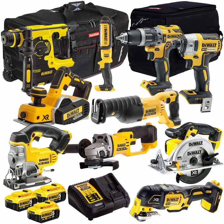 20 Volt 10 Tool Dewalt Combo Kit Best Selling DeWalt Combo Kit 20V