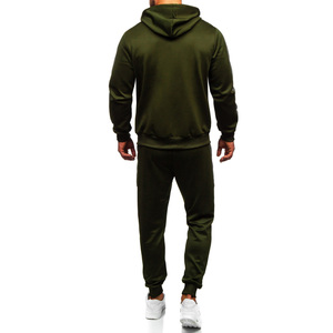 Conjunto Deportivo de Invierno para Hombre de Alta Calidad, Personalizado, 100% Poliéster, Transpirable, de Secado Rápido, Manga Larga, con Cremallera Completa y Capucha - Product Image 2