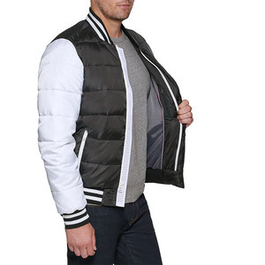 Blouson d'hiver matelassé pour homme, élégant, confortable, moderne, tendance, col montant, à capuche, rembourrage épais en coton, 2026 - Product Image 2