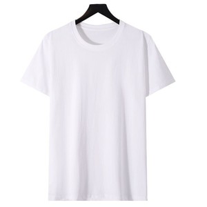 Camiseta de Algodón con Cuello Redondo y Manga Corta, Estilo Japonés, para Hombre y Mujer, con Logotipo Bordado Personalizado OEM, Precio de Fábrica en China y Bangladesh - Product Image 4