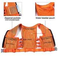 Dernier design, gilet de protection professionnel personnalisable pour homme, pêche en plein air, escalade, tactique, 100% polyester, toutes saisons, multi-usages