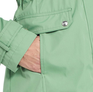 Women's Winter <b>Quilted</b> Heated Jacket Polyester Breathable Eco-Friendly Quick Dry Plus Size Zipper - Product Image 5