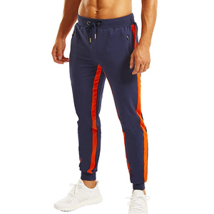 Pantalones Jogger Casuales de Cintura Media para Hombre, al por Mayor, Personalizados, de Pierna Ancha, con Paneles, de Poliéster/Algodón - Product Image 5