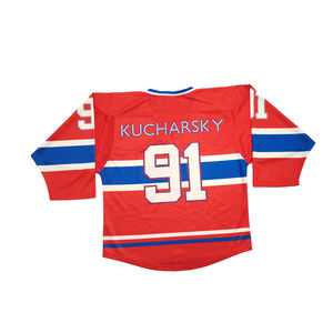 Maillot de hockey sur glace unisexe avec logo personnalisé respirant à séchage rapide Service OEM pour vêtements de hockey sur glace - Product Image 6