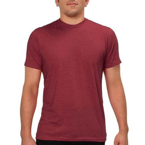 T-shirts à manches courtes en coton avec logo d'entreprise T-shirts Vente en gros en vrac personnalisable - Product Image 4