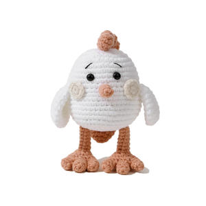 Adorable Adorno de Pollo de Ganchillo Personalizado en Oferta para Decoración del Hogar y Regalos para Niños y Adultos - Product Image 4