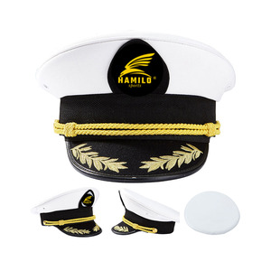 หมวกแก๊ปพรีเมียม รุ่นคลาสสิค สปอร์ต สำหรับวงโยธวาธิต พร้อมงานปักและขอบเย็บ  ใช้ได้ในโอกาสลำลอง ราคาประหยัด - Product Image 6