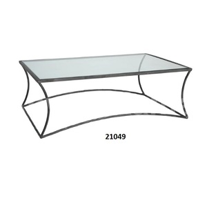 ห้องนั่งเล่นหรูหราดูทันสมัยฐานแก้วกาแฟและหินอ่อนตกแต่งเฟอร์นิเจอร์สำหรับบ้านห้องนั่งเล่นโต๊ะกาแฟ - Product Image 5