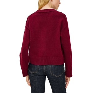 Cárdigan tejido acrílico 100% para mujer, suéter de manga larga, chaqueta Jacquard clásica, decoración con botones, diseño informal Suelto - Product Image 2