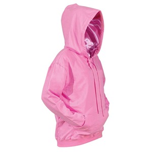 Sudadera con capucha para hombre, estilo boxy, corta, de invierno, diseño streetwear de gran gramaje, oversize, de punto, con frente de forro polar sólido, 100% algodón, transpirable - Product Image 2