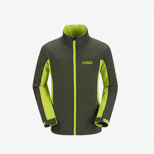 Veste Softshell respirante de haute qualité en gros Veste Softshell d'extérieur pour hommes Veste Softshell à capuche en plein air Vestes d'extérieur de course - Product Image 1