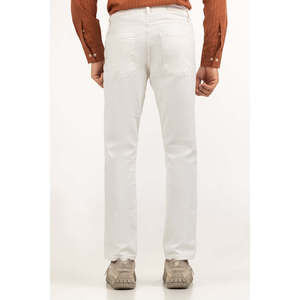 กางเกงยีนส์ทรงตรงเอวสูงสไตล์วินเทจ กางเกงขากว้างสำหรับฤดูหนาว ผ้ายีนส์ฟอกสีสไตล์ฮิปฮอป ทรงหลวม รุ่น MN-JNS-SS25-001 - Product Image 2