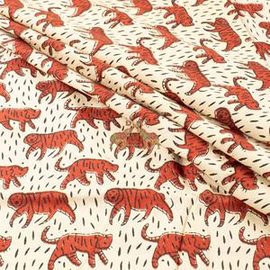 Tissu Bagru en coton léger de haute qualité, imprimé animal, vente en gros, pour sacs, robes, rideaux, literie, décoration intérieure, costumes - Product Image 2