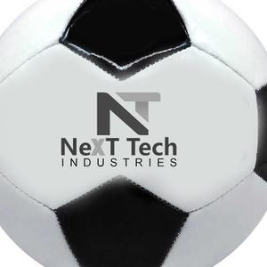 ลูกบอลฟุตบอลส่งเสริมการขายพร้อมดีไซน์ที่กำหนดเองและโลโก้ตามสั่งโดยอุตสาหกรรมเทคโนโลยีถัดไป - Product Image 2