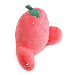 Supporto Lombare in Peluche a Forma di Fragola, 60CM, Tecnica di Cucitura Speciale - Product Image 2