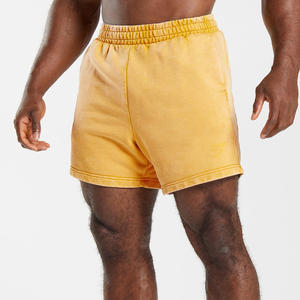 2025 Summer Casual Wear Trending Shorts Venta al por mayor Jogging Wear Edge Washed Oversized Short Trending Slim Fit Shorts para hombres - Product Image 6