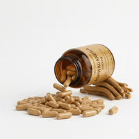 Capsules d'extrait d'Ashwagandha 500mg – Complément Herbal Standardisé à 1-10% – Fabricant OEM ODM en Gros