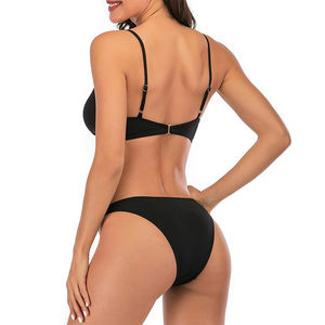 Ensemble de bikinis à taille haute et à torsion, maillot de bain deux pièces pour femmes, découvrez les maillots de bain de créateurs, séchage rapide, respirant, ensemble de bikinis pour femmes - Product Image 2