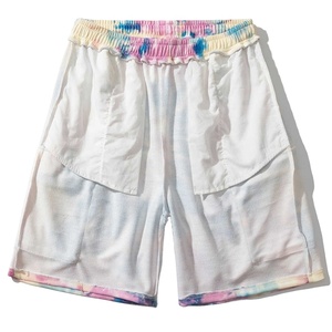 Shorts Deportivos Sin Costuras con Degradado Tie Dye para Mujer, Shorts de Pilates de Secado Rápido con Efecto Push-Up, Leggings Cortos de Cintura Alta para Correr - Product Image 6