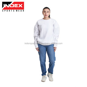 Sweat-shirt pour femmes de qualité supérieure 100% coton, fabrication sur mesure OEM, vêtements d'hiver doux de haute qualité - Product Image 4