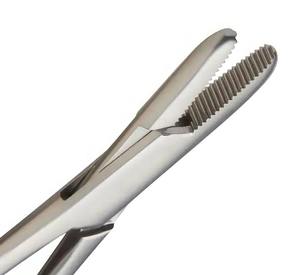 Soporte de aguja Twister de alambre esternal, fórceps de orificio de 18cm, instrumentos quirúrgicos TC Gold de Zuol Instruments - Product Image 3