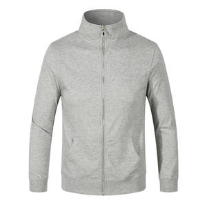 Sudadera con Capucha Completa y Bordado 3D para Hombre, Chaqueta de Forro Polar 100% Algodón, Diseño Sólido sin Capucha, Ropa de Gimnasio, Fabricante y Proveedor - Product Image 4