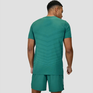 High Quality Cotton T-Shirt Heavyweight Regular Fit O-Neck Casual Streetwear Summer Fashion Blank Tee Front Logo Quick Dry <b>Men's</b> - Product Image 4